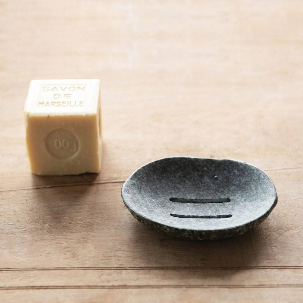 Natural Stone Soap Dish (Each One Will Vary)